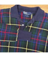Vintage 90s Retro Polo Ralph Lauren Mens L Tartan Plaid Sweater Preppy D... - $1,313.34 MXN