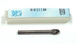3/16&quot; (.1875&quot;) SE-53 Double Cut Carbide Burr SGS 13203 - £13.82 GBP