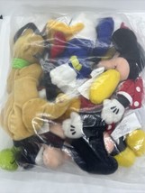 Lot Of 5 Classic Disney Mickey Mouse 10” Bean Bag Plush Sealed Donald Daisy - $44.40