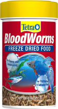 Bloodworms 0.25 Oz, Freeze-Dried Food for Freshwater and Saltwater Fish,... - $7.94