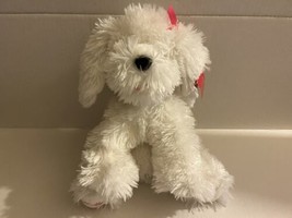 White Dog Molly Plush 11&quot; GUND Puppy Limited Edition From 2004 Victoria’... - $26.72