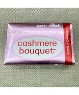 Vintage Cashmere Bouquet Bar Soap – Pink Bath Size NOS Made in USA. Vani... - $33.33 CAD