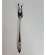 Antique Wm Rogers Silver Plated Pickle Olive Hors Devours Fork  - £10.30 GBP