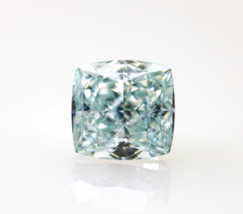 Rare Blue Diamond - 0.51ct Natural Loose Fancy Light Greenish blue GIA VS1 - £19,244.27 GBP