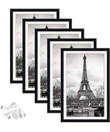 11x17 Picture Frame Display Pictures 9x15 With Mat or 11x17 Without Mat ... - £28.49 GBP