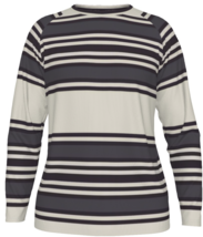 Casual Men&#39;s long sleeve T-shirt on neutral tones  stripes - £31.45 GBP