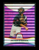 2010 Topps Bp Refractor Baseball Trading Card PP44 Peter O&#39;brien Usa National - £7.90 GBP