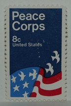 Vintage Stamps American America Usa States 8 C Cent Peace Corps Stamp X1 B24 - £1.43 GBP