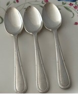 Oneida Silver Becket  Demitasse Teaspoon 1985 Vintage Silverware Flatware - £5.00 GBP