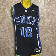 Nike Duke University Blue Devils ACC Black #12 Basketball Jersey Mens Size S - £16.80 GBP