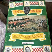 The Thin Red Line Regimental Magazine Argyll &amp; Sutherland Highlanders Fe... - £20.79 GBP