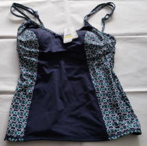 Tommy Bahama Mare Navy Active U/W Neck Tankini Size M/,M - £20.88 GBP