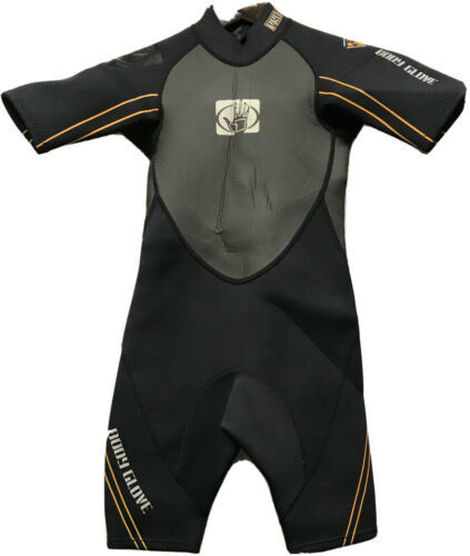 Primary image for Body Glove Juniors Pro-2 Blackgray Arancione Molla Muta Shorty - Misura 8