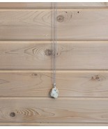 Vintage Handmade Polished Stone Necklace Folk Art Costume Jewelry Maine - $27.56 CAD