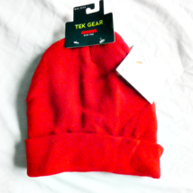 TEK GEAR 3M Thinsulate Beanie RED Knit Hat Men Women Unisex Adult Size NWT - $157.79 MXN