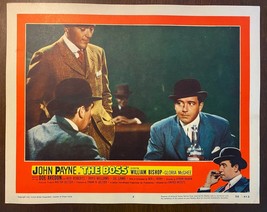 THE BOSS (1959) John Payne Is Organized Crime Boss In Dalton Trumbo Script - $75.00