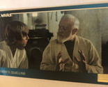 Star Wars Widevision Trading Card 1994  #28 Kenobi’s Dueling Luke Skywalker - £1.94 GBP