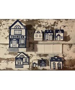 CKAO Blue &amp; White Ceramic Hand Painted Cottage Kitchen Set With 9 Pieces - €64,21 EUR