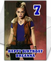 Wynter Disney Zombies Personalised Birthday Card - Disney Zombies Birthday Card - $4.10