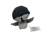 Stacey Yacula Figurine Black White Bird Stone ResinFor Enesco 3 in Artisan - $11.32