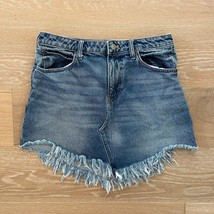 We the Free People Bailey Frayed Hem Denim Skirt sz 29 - $19.34