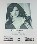Kelly Monaco Autograph Reprint Photo 9x6 General Hospital Port Charles 2... - £7.97 GBP