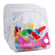 Pipedream Bachelorette Party Favors Candy Pecker Pacifier 48-Piece Display Bowl - £71.49 GBP