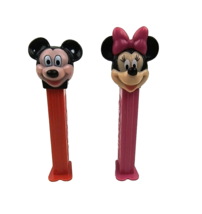 Vintage PEZ Disney Mickey Mouse Minnie Mouse Candy Dispensers Hungary Lot Of 2 - £11.21 GBP