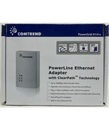 Comtrend - PowerGrid-9141S - 200 Mbps Powerline Ethernet Adapter - White - £19.61 GBP