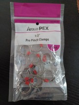 Apollo PEX 1/2 inch pro pinch clamps 10 pack upc: 191988004576 - £7.93 GBP