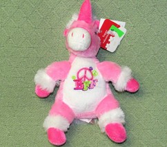 Dan Dee Pink Unicorn With Tags 9" Plush Ooh La A Friends Bff Stuffed Animal Toy - £6.46 GBP