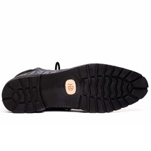 Marco Di Milano Genuine Caiman Belly Boot Leoni Oil Gray image 5