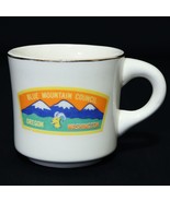 Boy Scouts VTG BSA Ceramic Mug Cup Blue Mountain Council Oregon Washington - £14.02 GBP