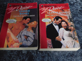 Silhouette Desire Leanne Banks lot of 2 How to Catch a Princess Series Paperback - £1.84 GBP