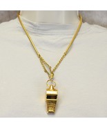 Vintage WWII Era Acme Thunderer Army MP Whistle  Made in England with Chain - $71.24 CAD