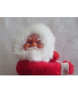 Vintage Santa Pencil Hugger Climber Grabber Christmas Ornament Toy 3” Clip - $12.30