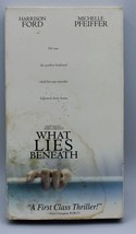 What Lies Beneath (VHS, 2001) - Harrison Ford, Michelle Pfeiffer - £2.35 GBP