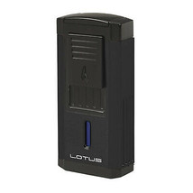 Lotus Lighter - Duke L60 Triple Flame With Cutter Black Matte - L6000 - $61.74