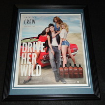 2013 American Crew Framed 11x14 ORIGINAL Advertisement Drive Her Wild - £27.58 GBP