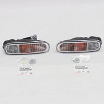 Toyota Supra JZA80 Front Bumper Clear Turn Signal Lights Lamps LH RH Pair - $183.50
