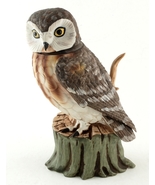 Ski Country Saw Whet Owl Bourbon Whiskey 4/5 Decanter 1977 LE Foss Co - $21.00