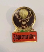 Jagermeister Vintage Collectible Logo Lapel Hat Vest Pin Pinchback Goldt... - €14,34 EUR
