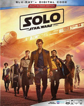 SOLO: A STAR WARS STORY BLUE RAY DISC AND ARTWORK. NO CASE. FREE SHIPPING - £4.82 GBP