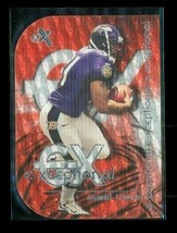 Vintage 2000 Fleer E-XCEPTIONAL 3D Die Cut Football Card #11 Jamal Lewis Ravens - £7.90 GBP