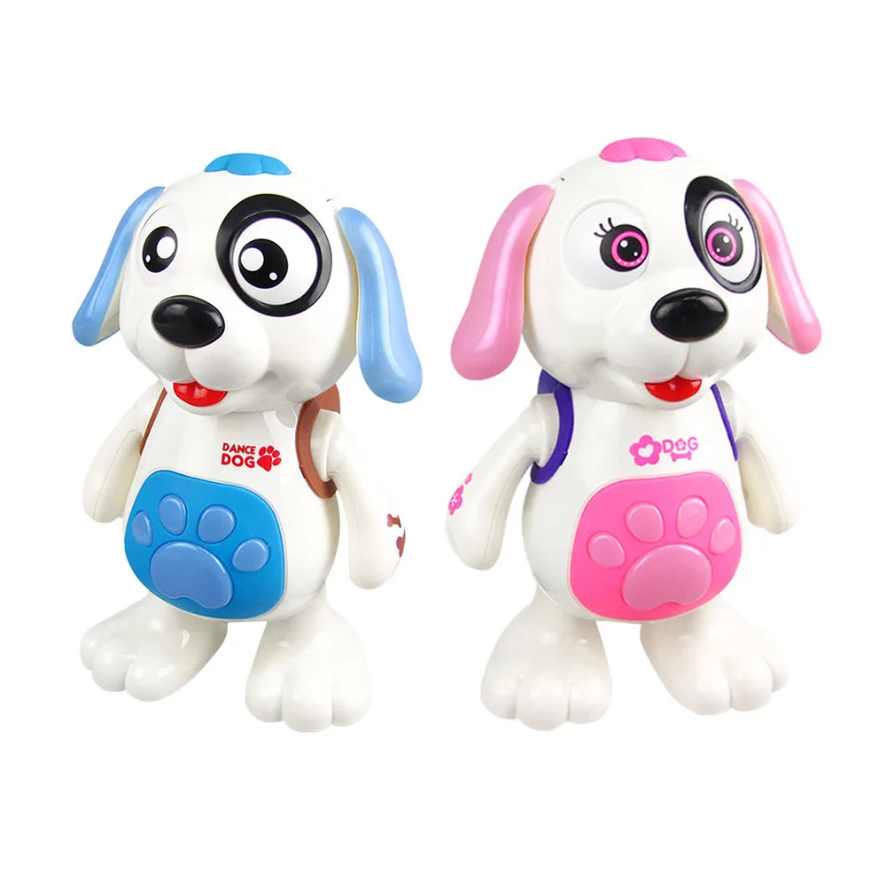 Electronic Pet Dancing Dog ABS Electronic Robots Dog with Four Songs Music - £9.26 GBP+