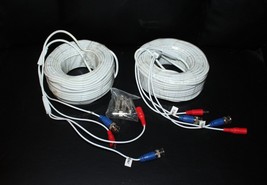 2 Pack 50 Feet BNC Video Power Cable BNC Extension Wire Video Security C... - $548.91 MXN