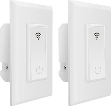 Smart Light Switch in Wall Smart Switch Compatible with Alexa and Google Home 2. - £32.87 GBP