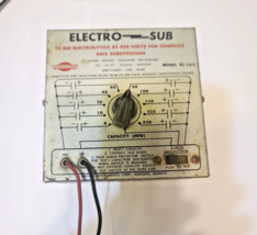 Capacitor Substitution Box / SENCORE Electro SUB Model ES-102 - £14.56 GBP