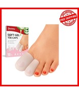 Comfortable Silicone Toe Caps - 12 Pack for Instant Pain Relief &amp; Protec... - $24.78 CAD