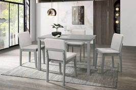 Vernazza in Grey Finish 5-Piece Modern Dining Set - $978.00